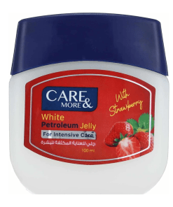 CARE AND MORE WHITE PETROLIUM JELLY STRAWBERRY 100ML