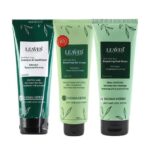ليفز - روتين علاج جفاف وهيشان الشعر (شامبو + كريم + هير ماسك)