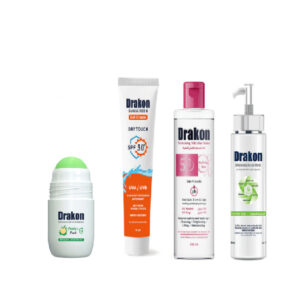 Drakon Skincare Essentials 4-Piece Bundle(Bundle)