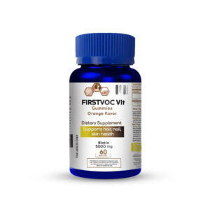فيرستفوك ميجافيت مكمل تجميل الشعر والبشرة والاظافر 60 قطعة - Firstvoc