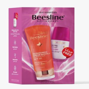 Beesline® Promopack (Ultrascreen Invisible Sunfilter SPF 50 + Whitening Roll on Cotton Candy)