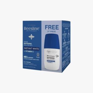Beesline® Whitening Roll On Deodorant - INSTANT WHITE+ VITAMIN C X2 Promo pack