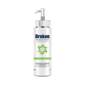 Drakon® Whitening Facial Cleanser For Oily & Combined Skin pump