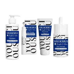 Glow Bright 4-Piece Skincare Bundle