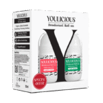 Youlicious Deodorant Roll-on promo (naughty fruity+chill island)