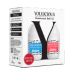 Youlicious Deodorant Roll-on promo (naughty fruity+Natural touch)