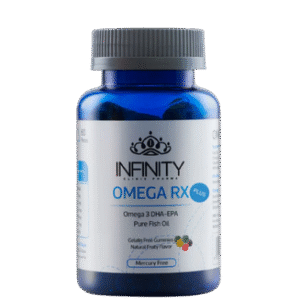 فيتامين انفينيتى أوميغا ار إكس أوميغا 3 و فيتامين د و فيتامين ج 60 قطعة - Infinity Omega RX