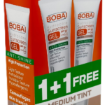 بوباي هيدروكير تينتد جل SPF 50+ عرض 1+1 لحماية البشرة الدهنية والمختلطة من الشمس 50 جم - Bobai